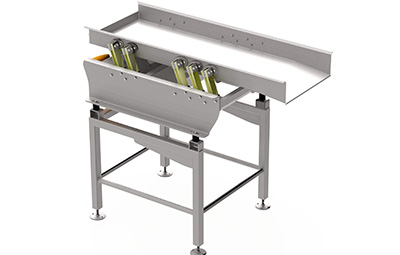 Industrial conveyor and processing system designed for bulk material handling.